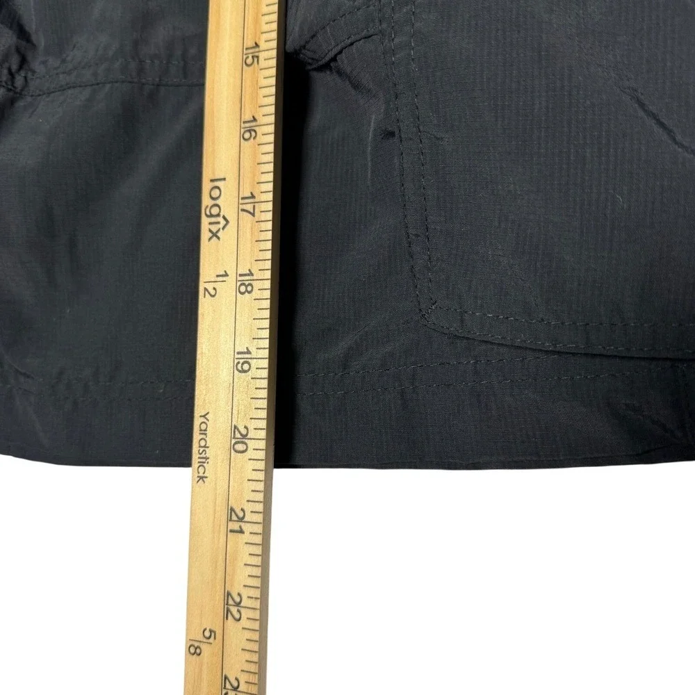 Columbia Kestrel Trail Cargo Shorts Black Mens 38x10 Gorpcore Activewear Dadcore